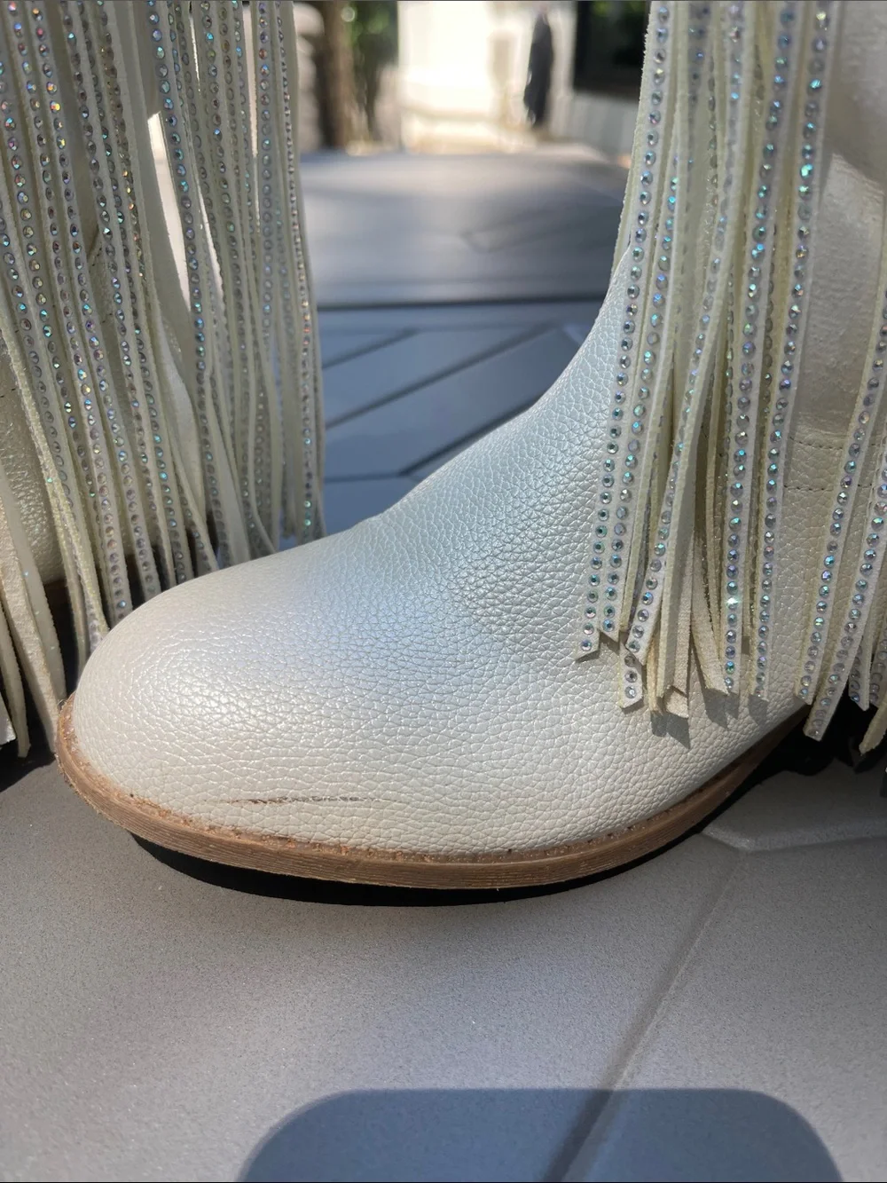Rhinestone Fringe Cowgirl Boots for Girls Cowboy Boots